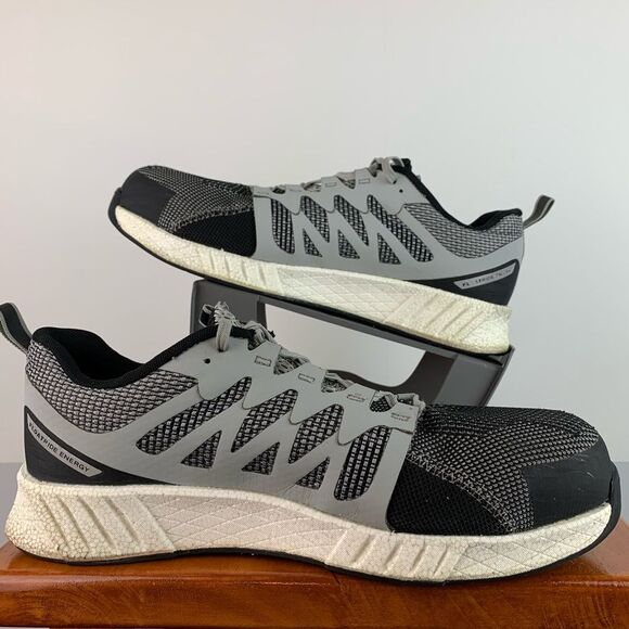 Reebok Men's Fusion Flexweave FloatRide Energy Steel Toes  Work Shoes Size 12 - Picture 2 of 8